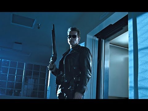 Terminator 2: Hospital Escape l Sarah Connor Meets T800 l 4K Remastered 3D